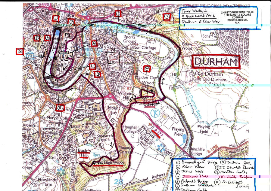 Durham Map