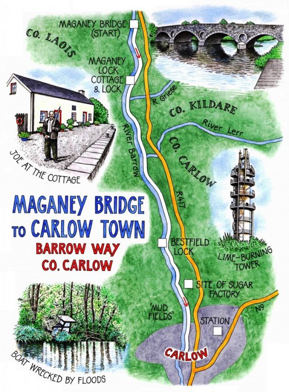 49 Walk of the Week - 16th Jan - Maganey Br to Carlow Town