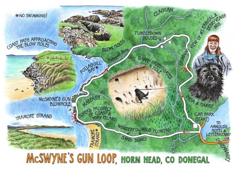 Claire's map Walk of the Week - 17 September - McSwyne's Gun Loop copy