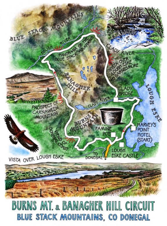 Walk of the Week - 26 June - Burns Mt. & Banagher Hill