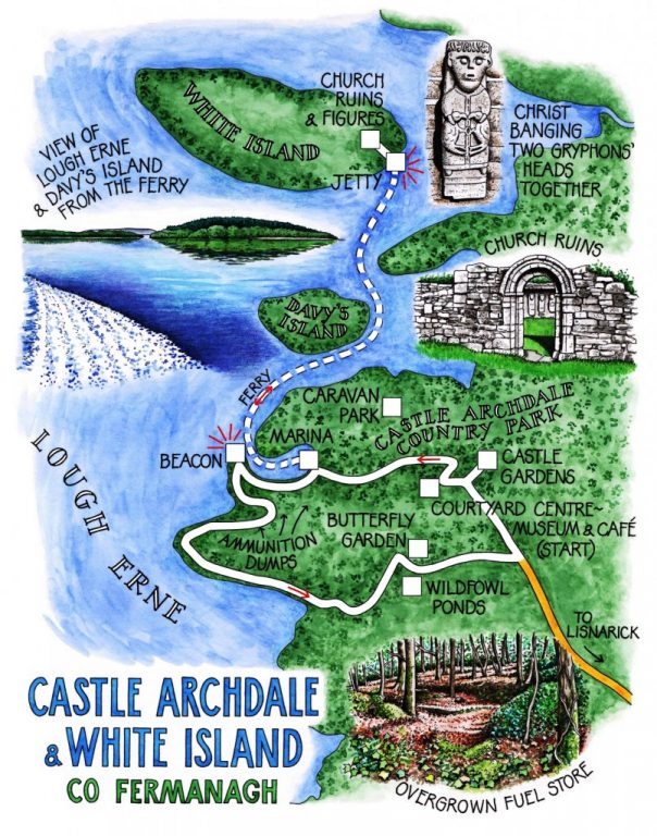 Walk of the Week - 3rd July - Castle Archdale & White Island