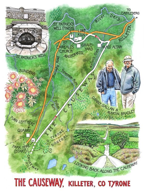 claire's map - 10 September - The Causeway copy
